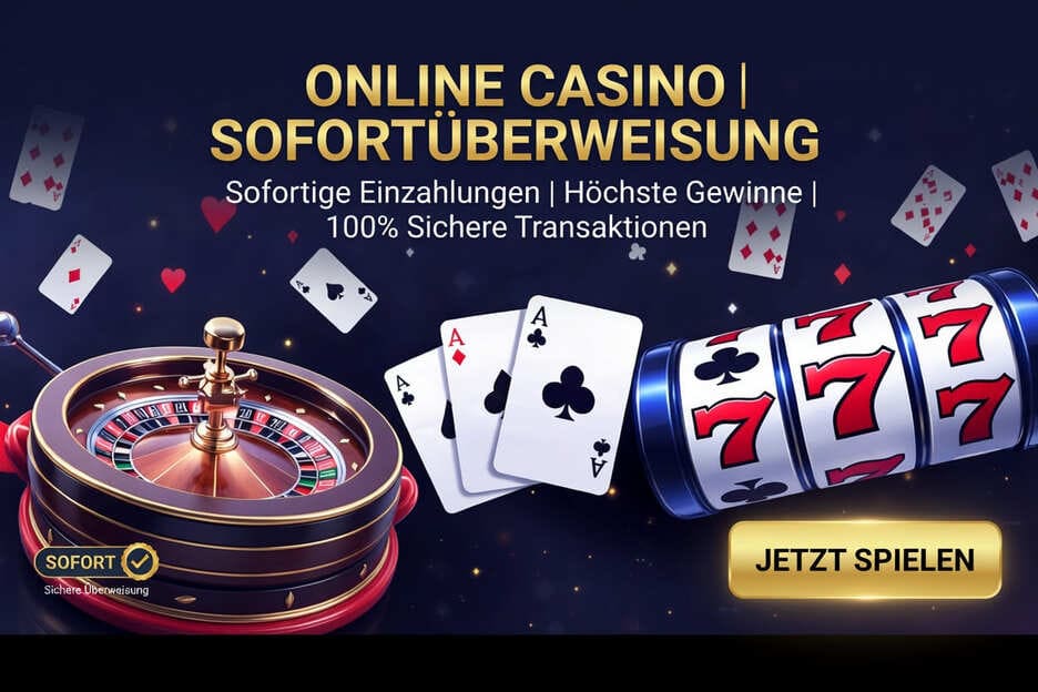 Online Casino Sofortüberweisung – Einzahlung und Bonus 2026